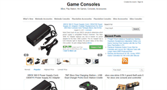 Desktop Screenshot of game-consoles.info